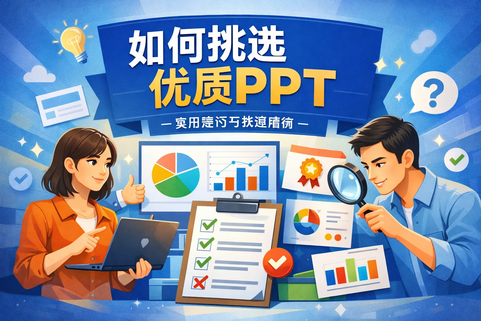 如何挑选优质ppt