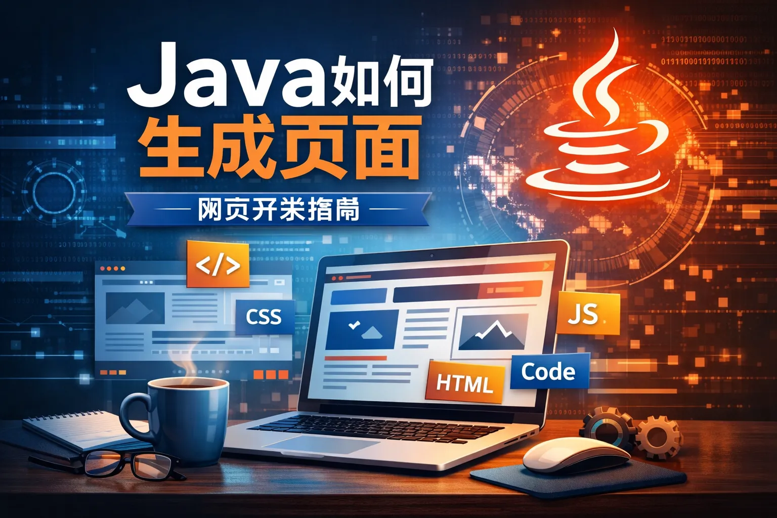java如何生成页面