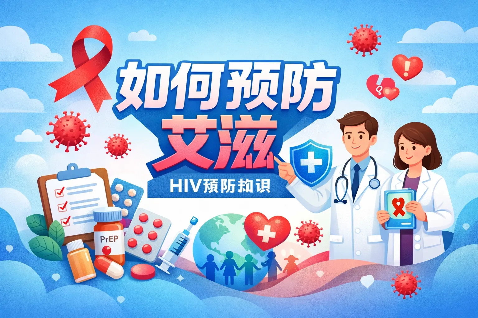 如何预防艾滋ppt