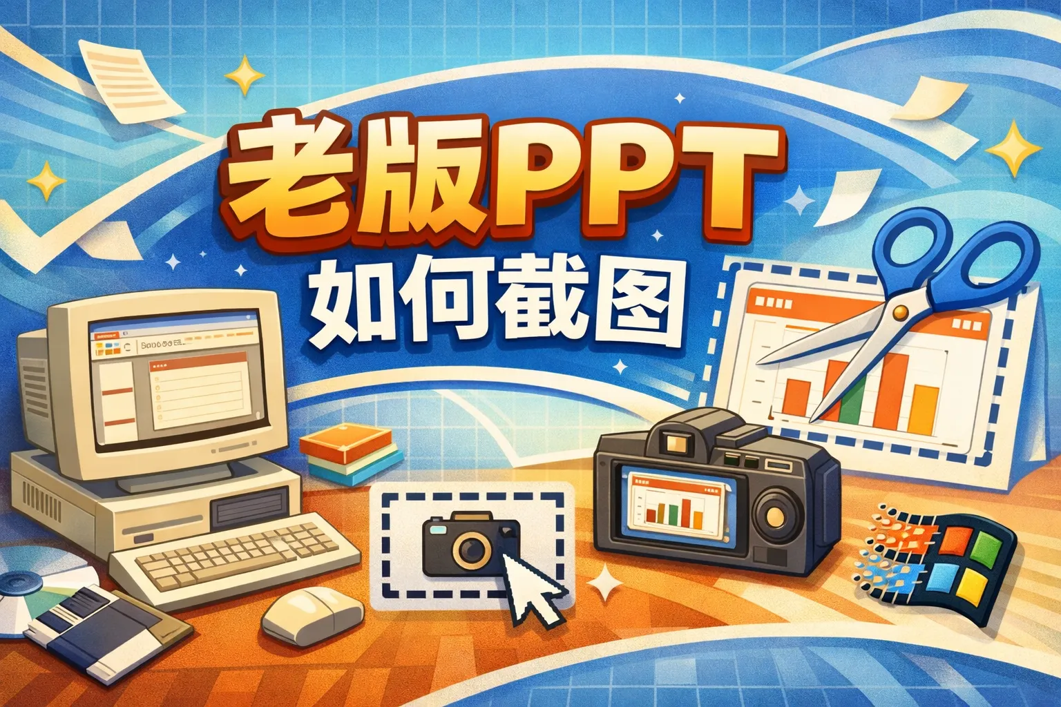 老版ppt如何截图