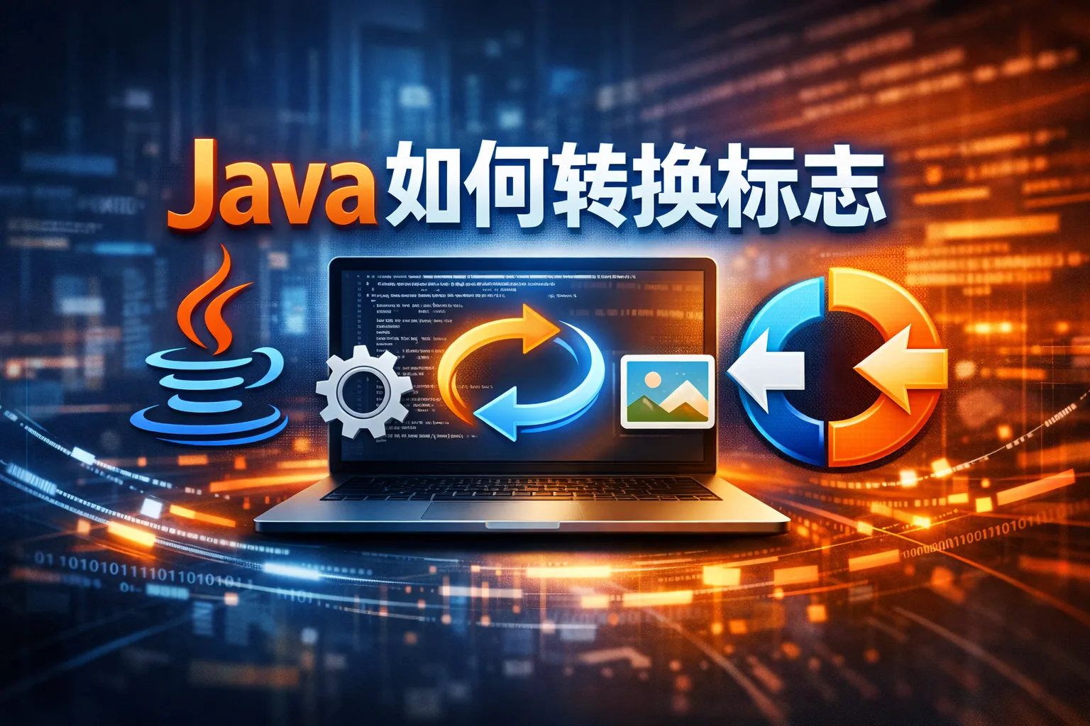 java如何转换标志