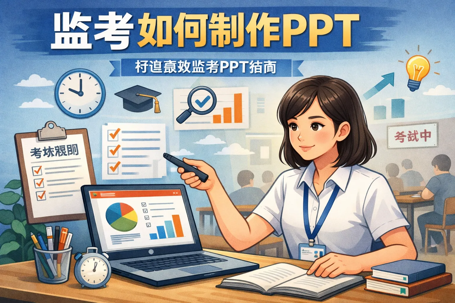 监考如何制作ppt