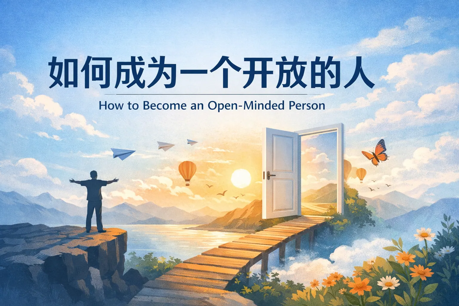 如何成为一个开放的人 ppt