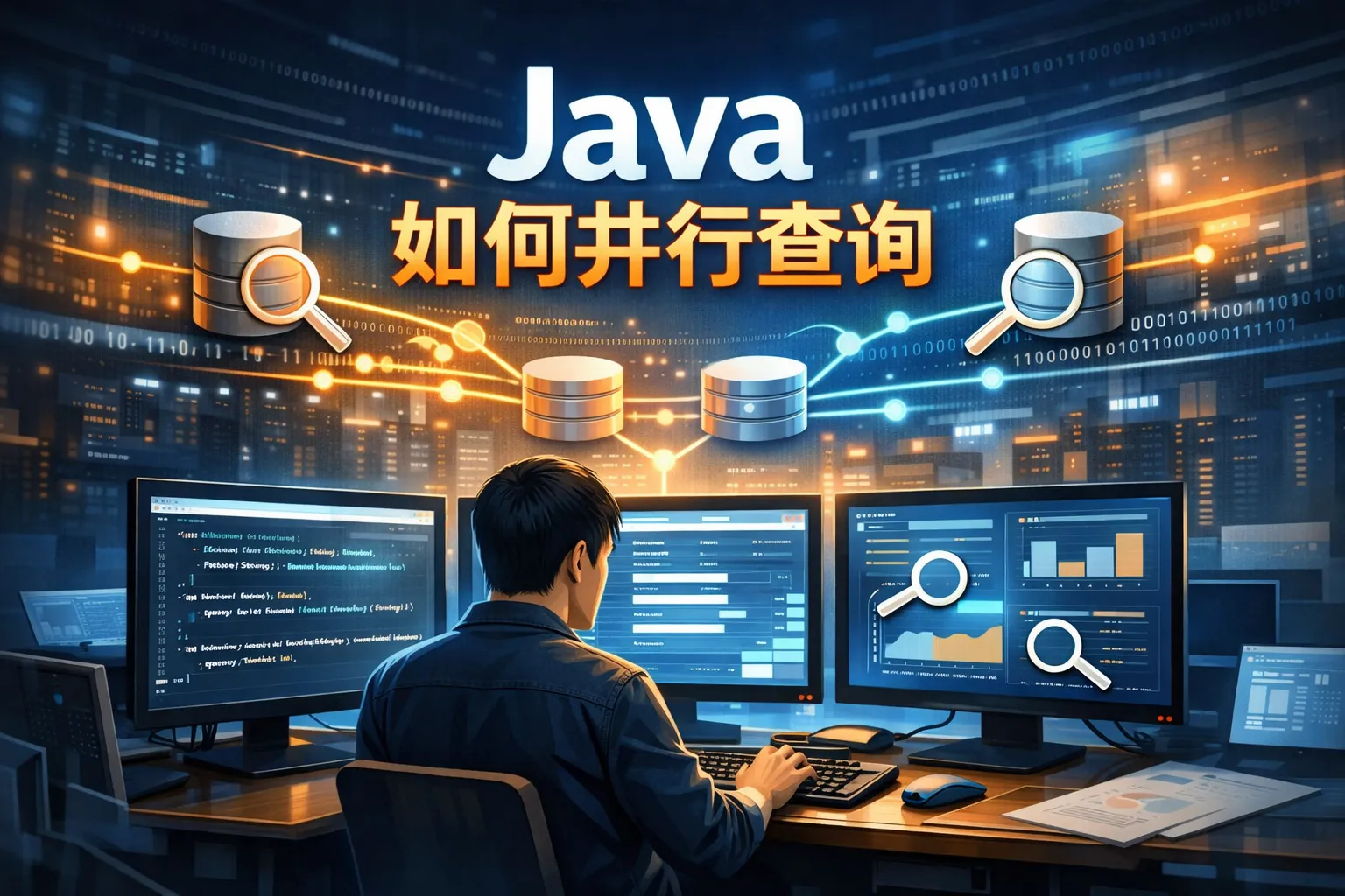 java如何并行查询