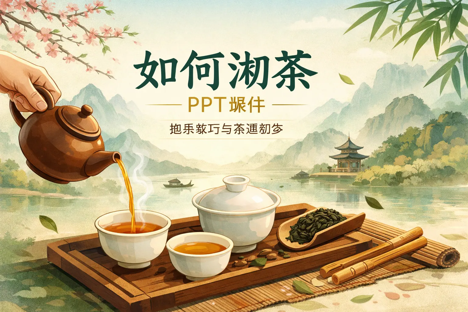 如何沏茶ppt课件