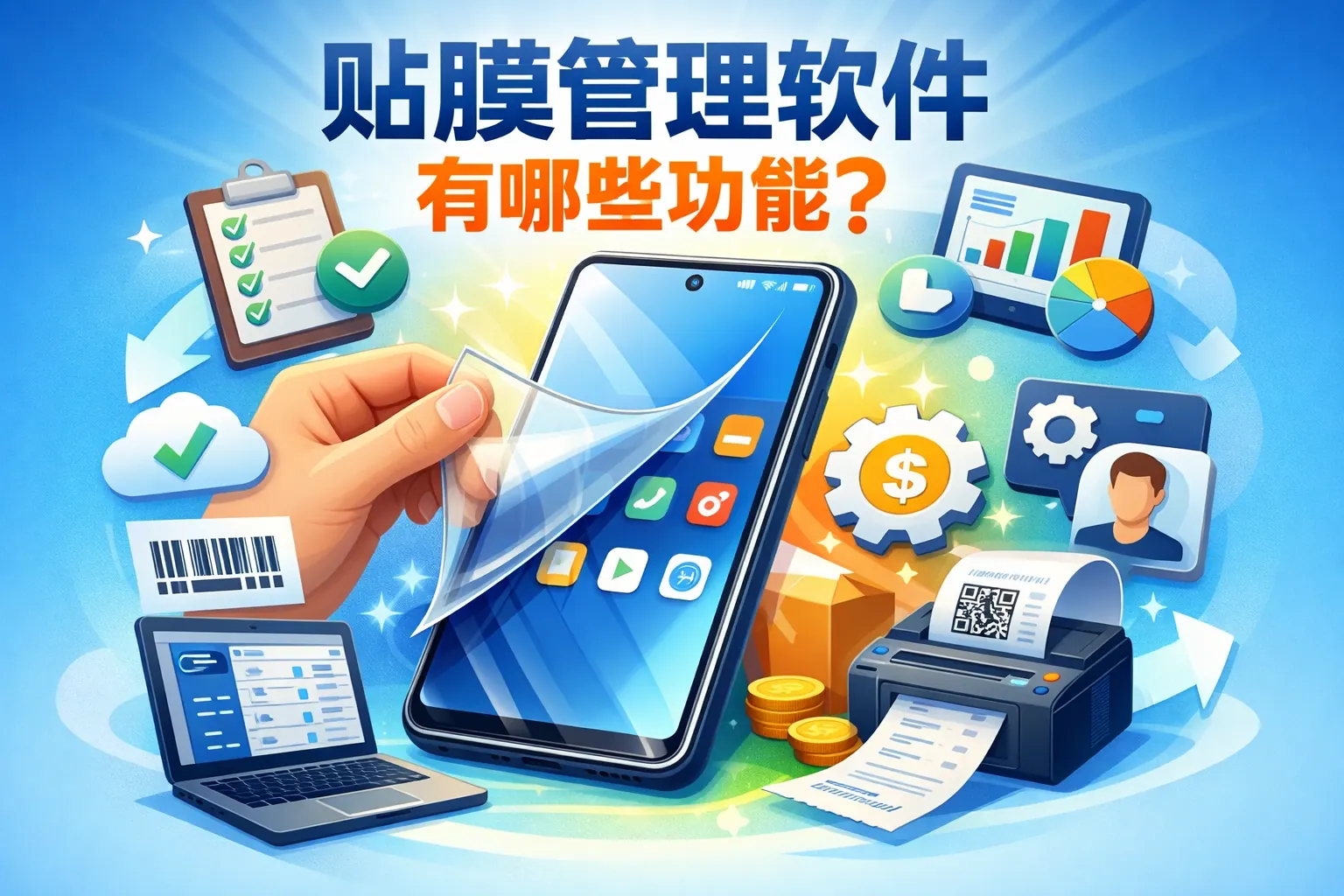 贴膜管理软件有哪些功能