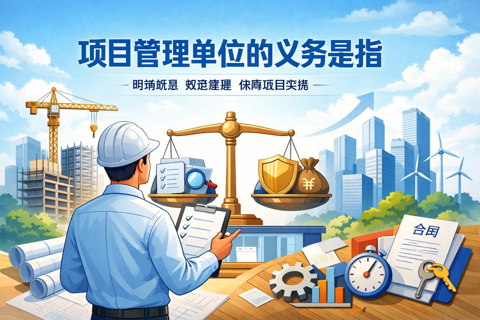 项目管理单位的义务是指