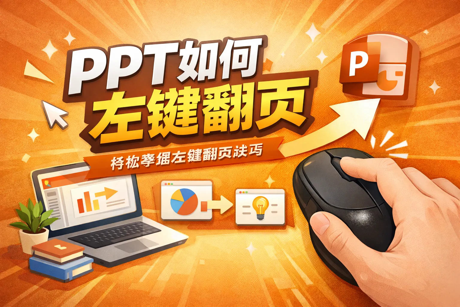 ppt如何左键翻页