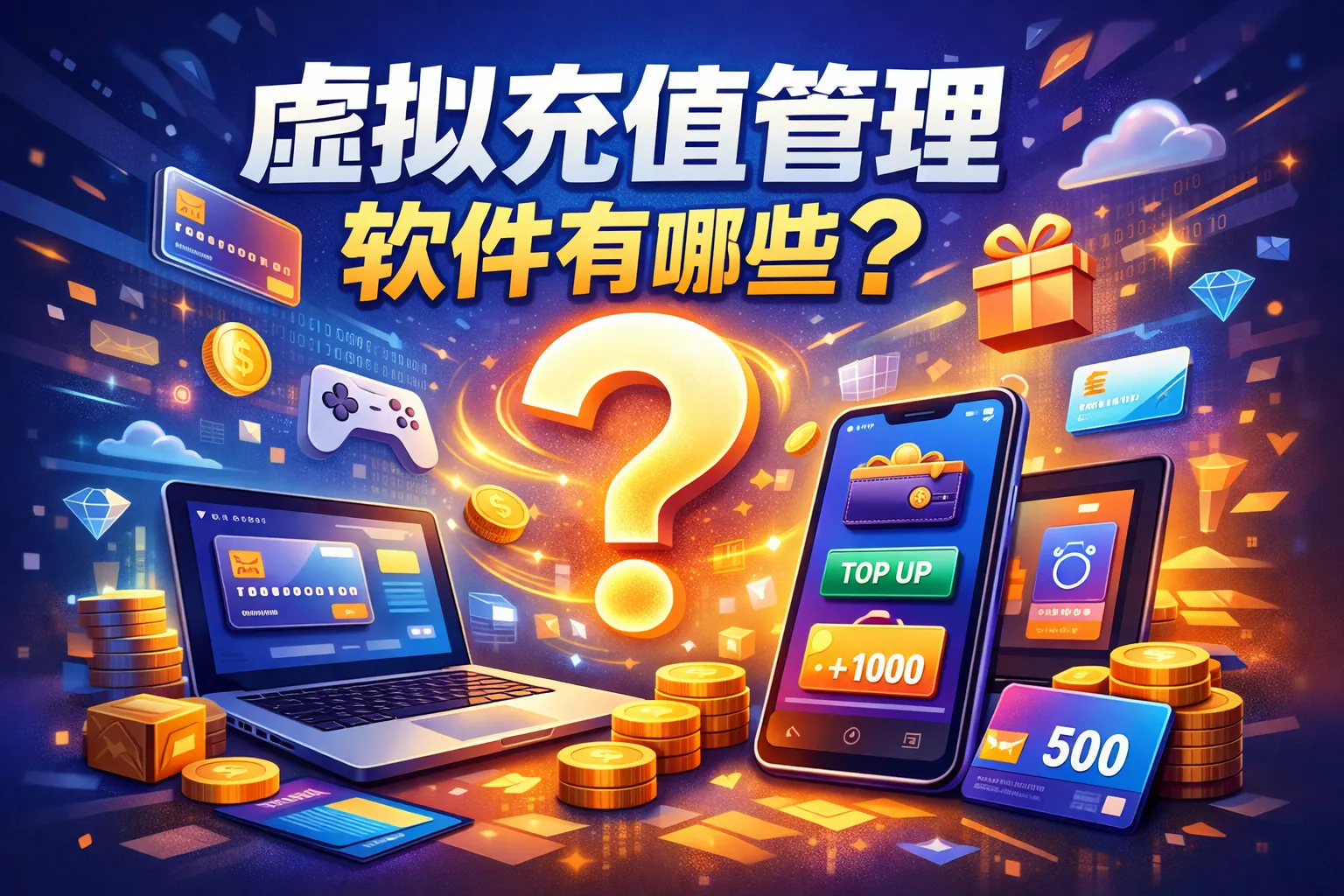 虚拟充值管理软件有哪些