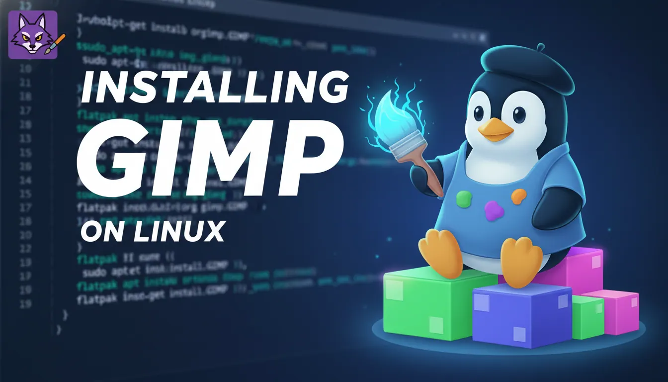 linux 如何安装gimp