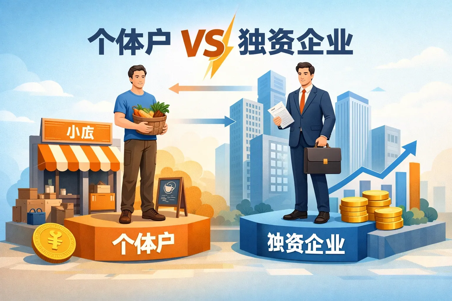 个体跟独资企业区别