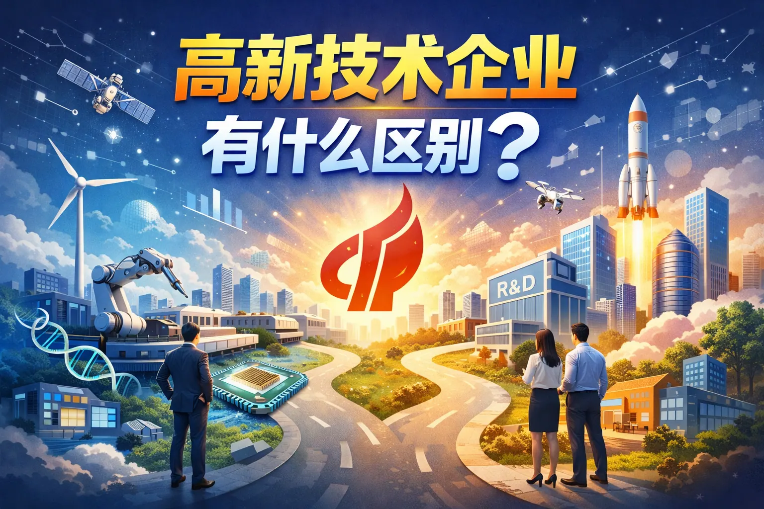 高新技术企业有什么区别