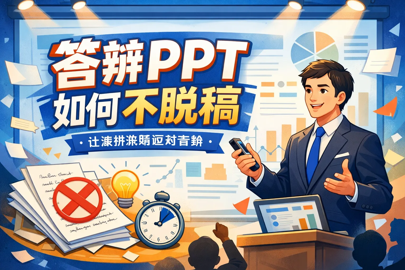 答辩ppt如何不脱稿