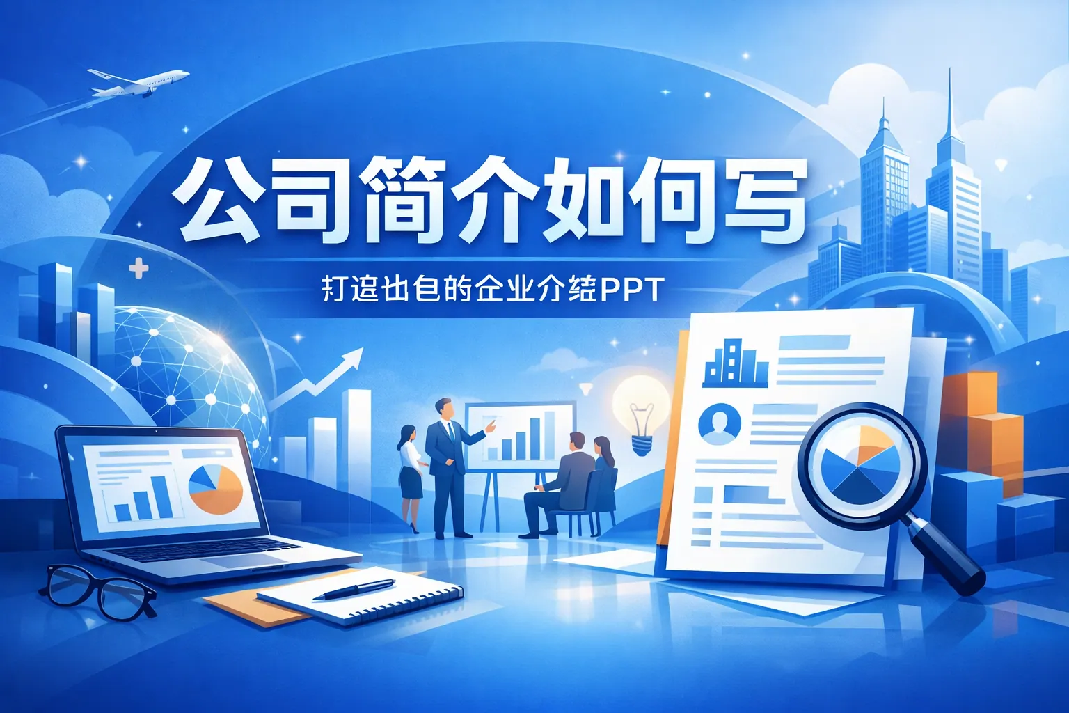 ppt中公司简介如何写
