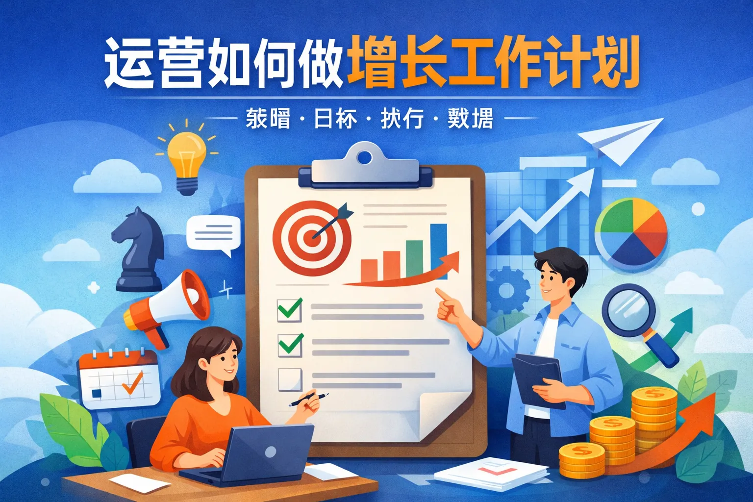 运营如何做增长工作计划