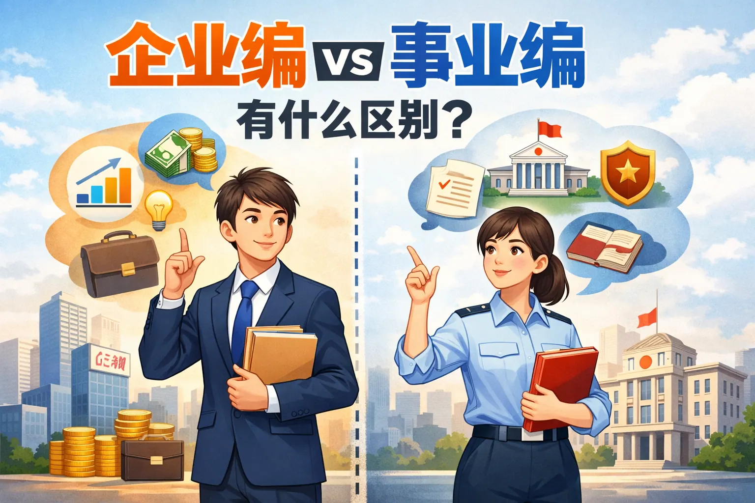 企业编事业编有什么区别