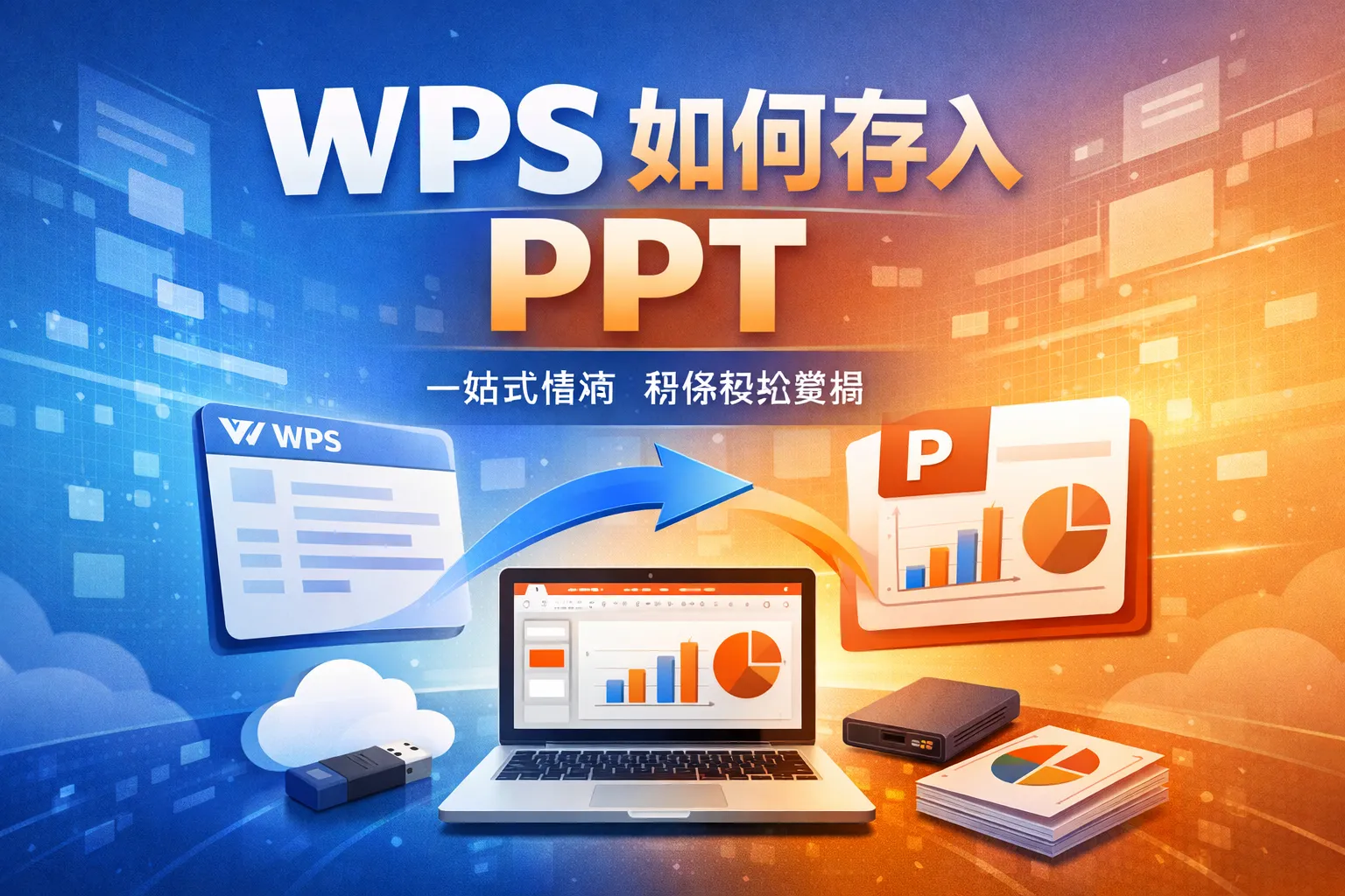 wps如何存入ppt