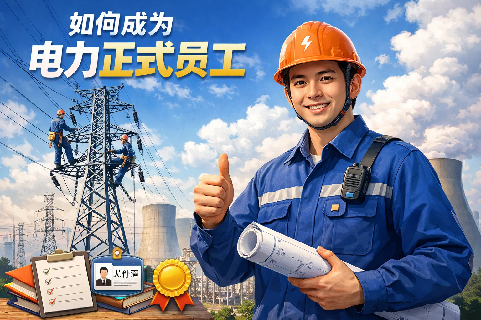 如何成为电力正式员工