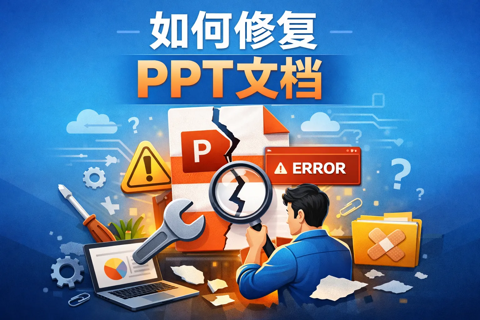 如何修复ppt文档