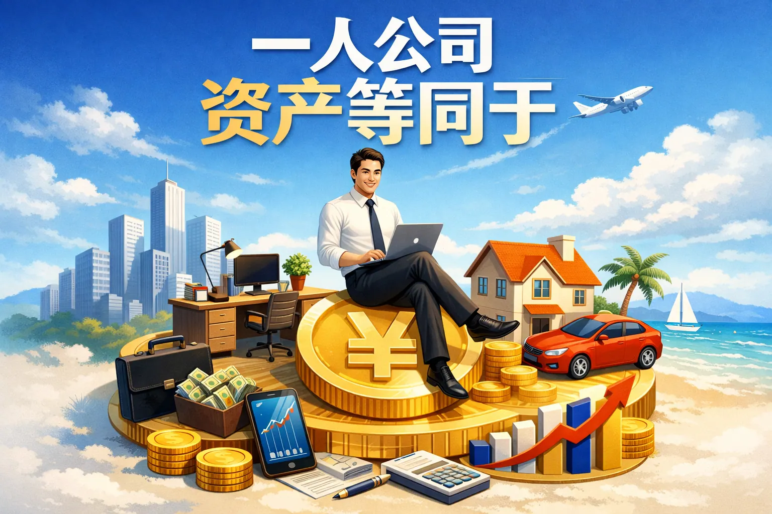 一人公司资产等同于