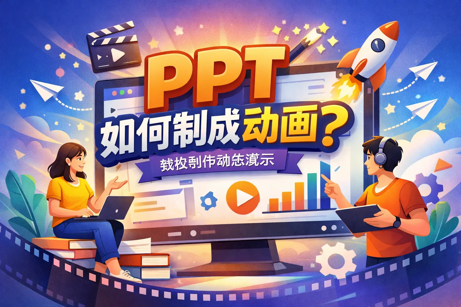 ppt如何制成动画