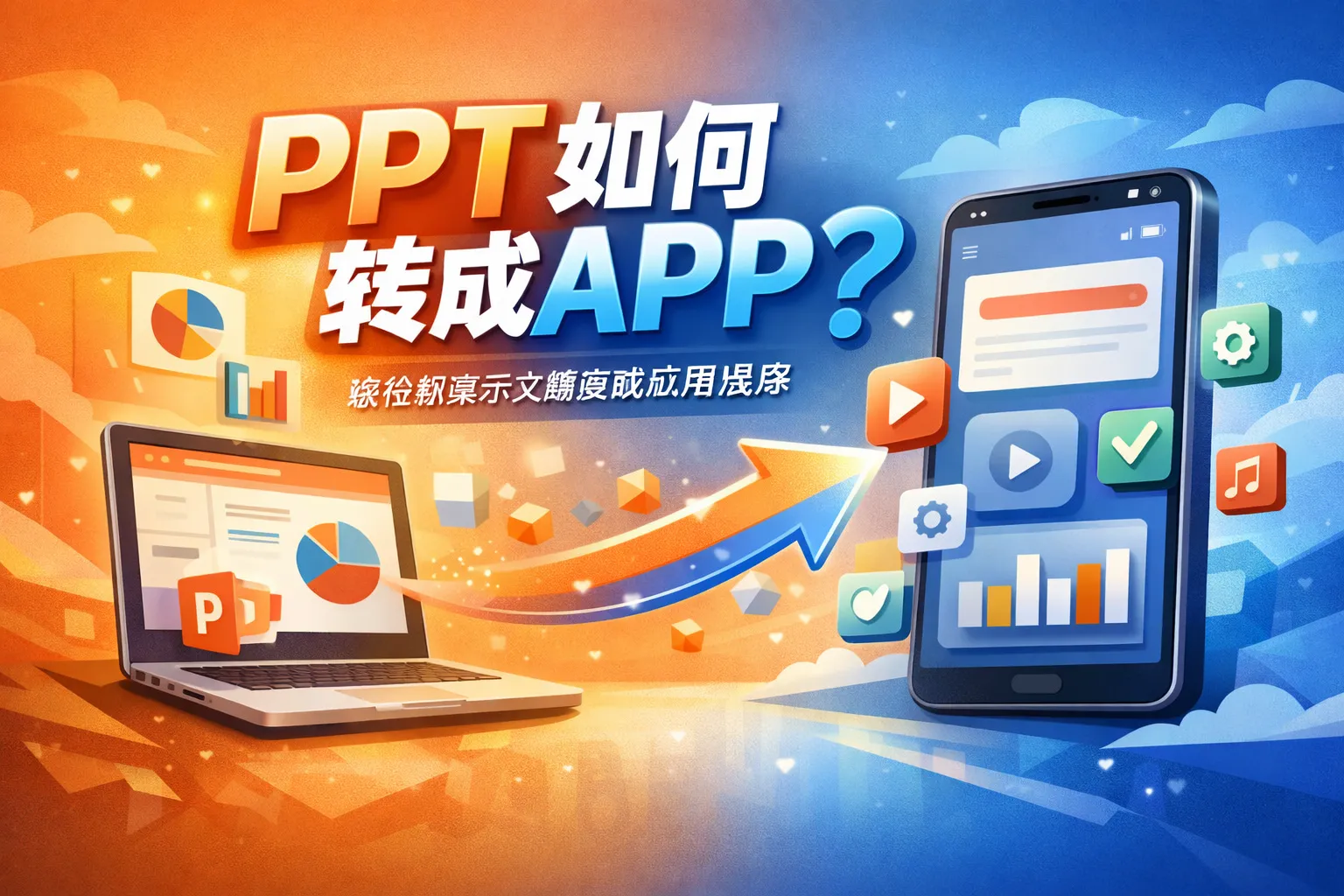 ppt如何转成app