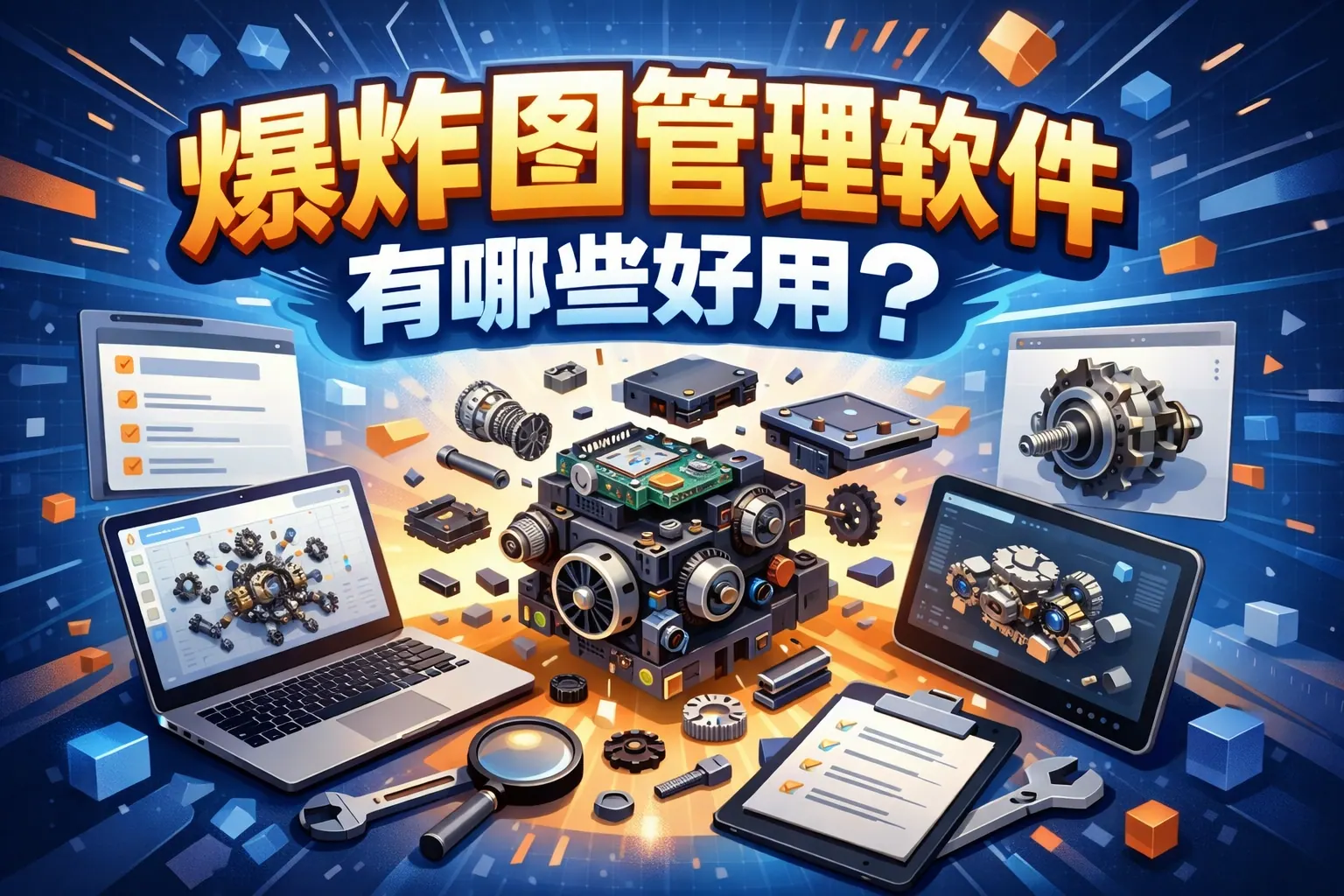 爆炸图管理软件有哪些好用