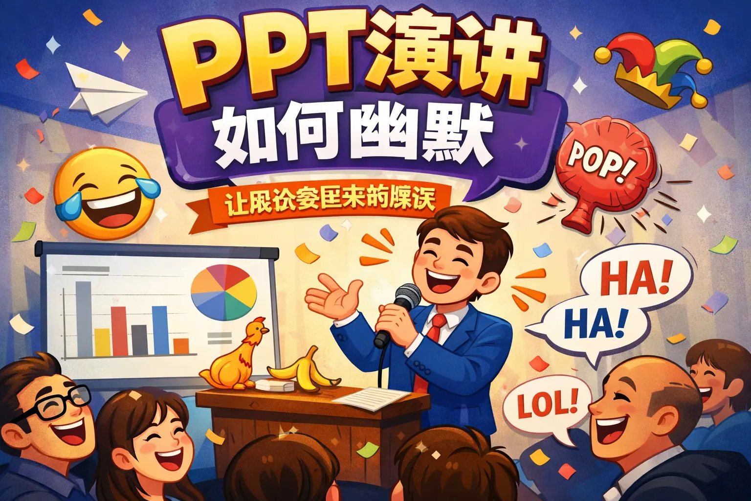 ppt演讲如何幽默