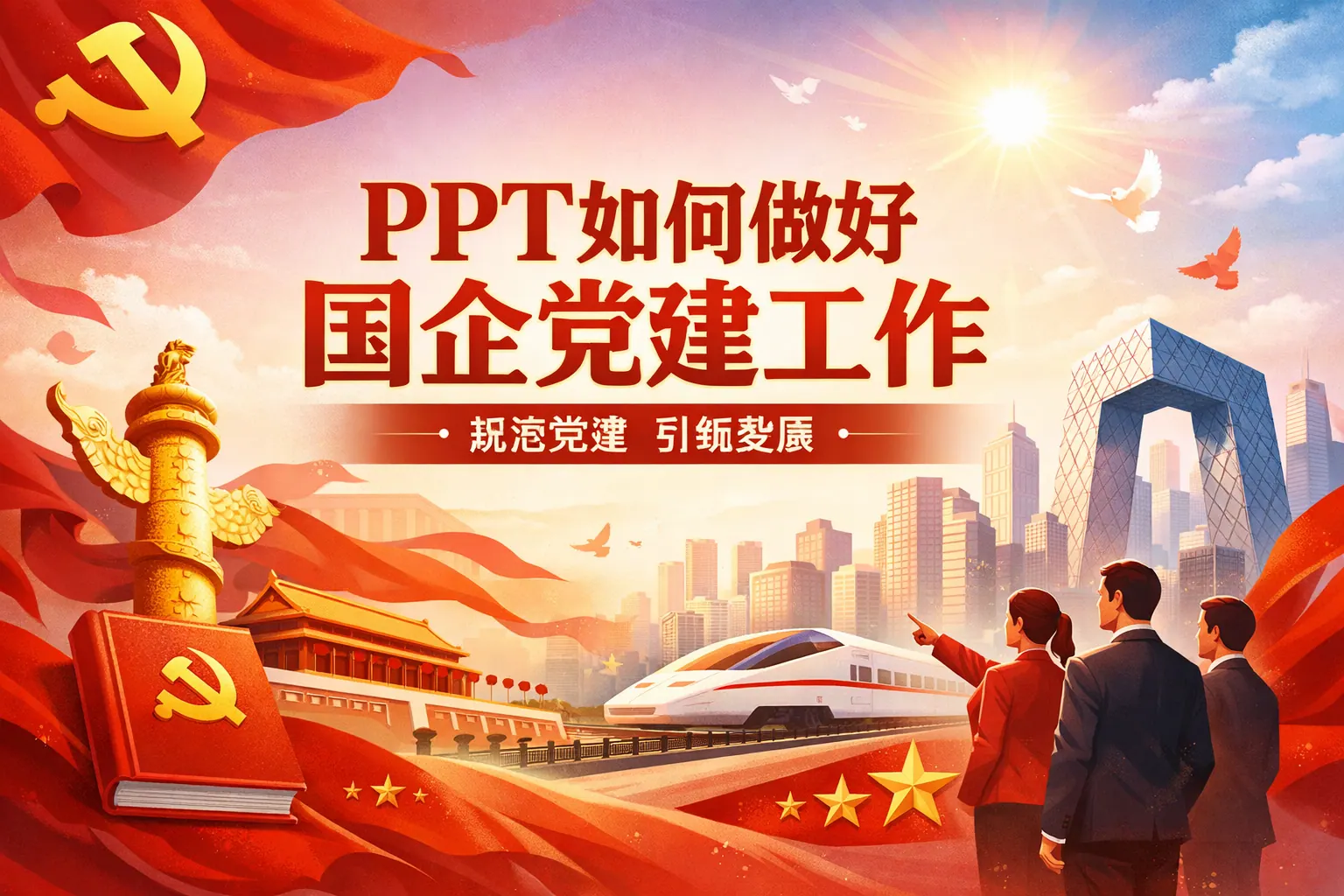 ppt如何做好国企党建工作