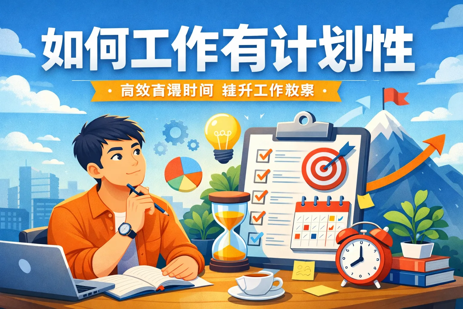 如何工作有计划性