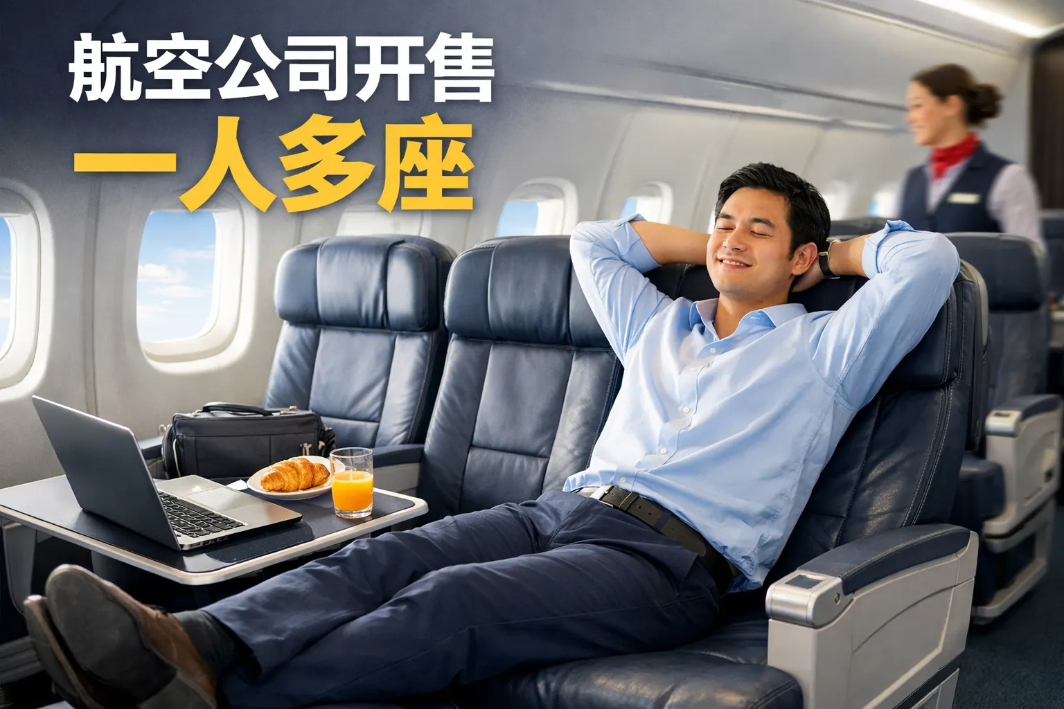 航空公司开售一人多座