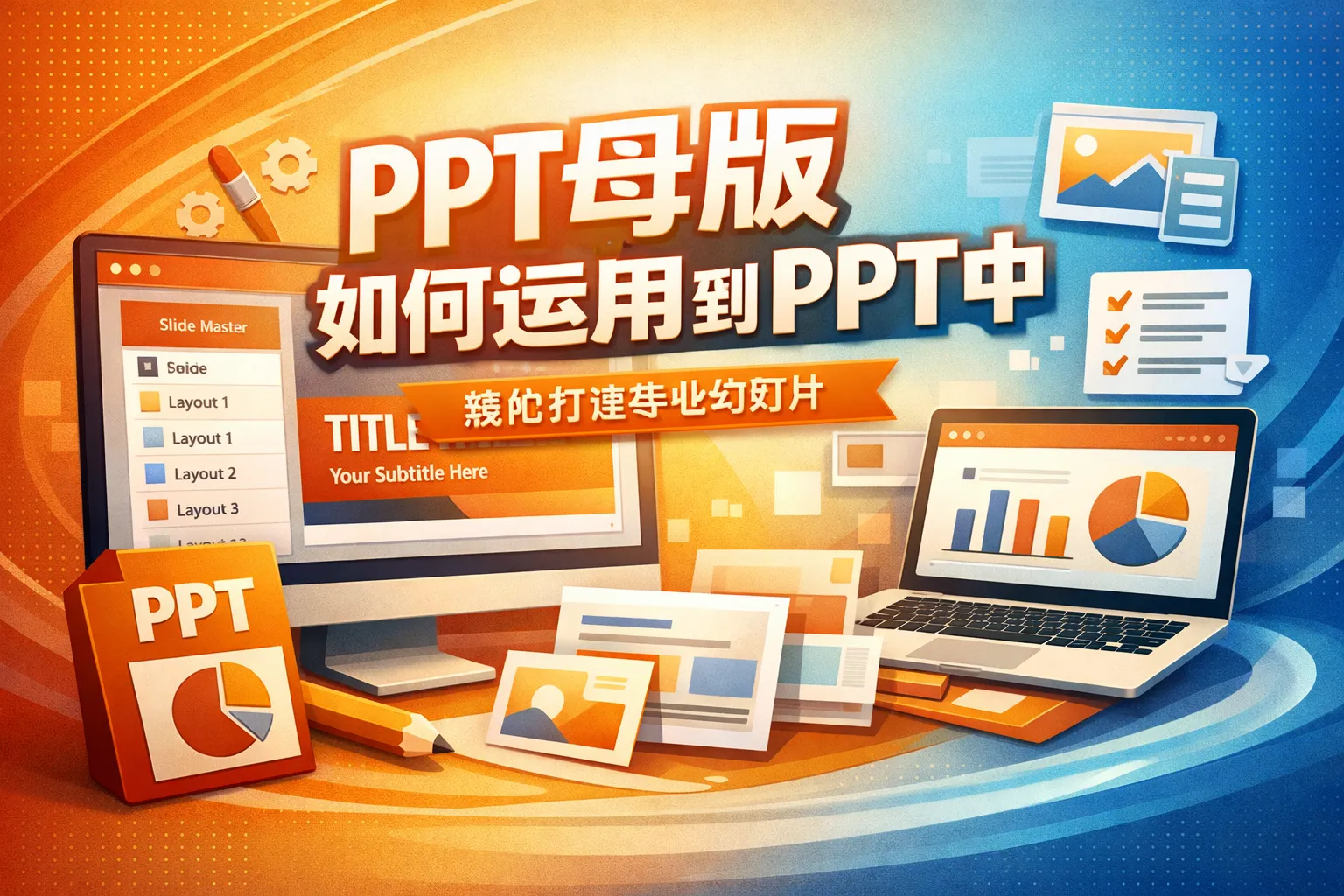 ppt母版如何运用到ppt中