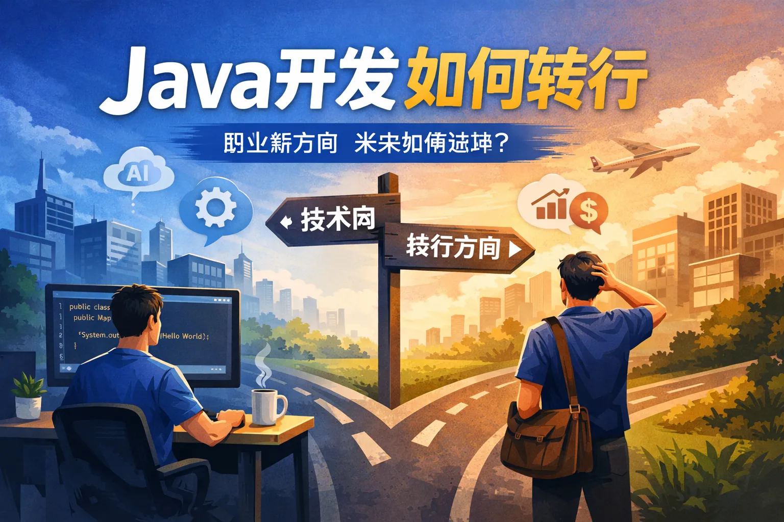 java开发如何转行