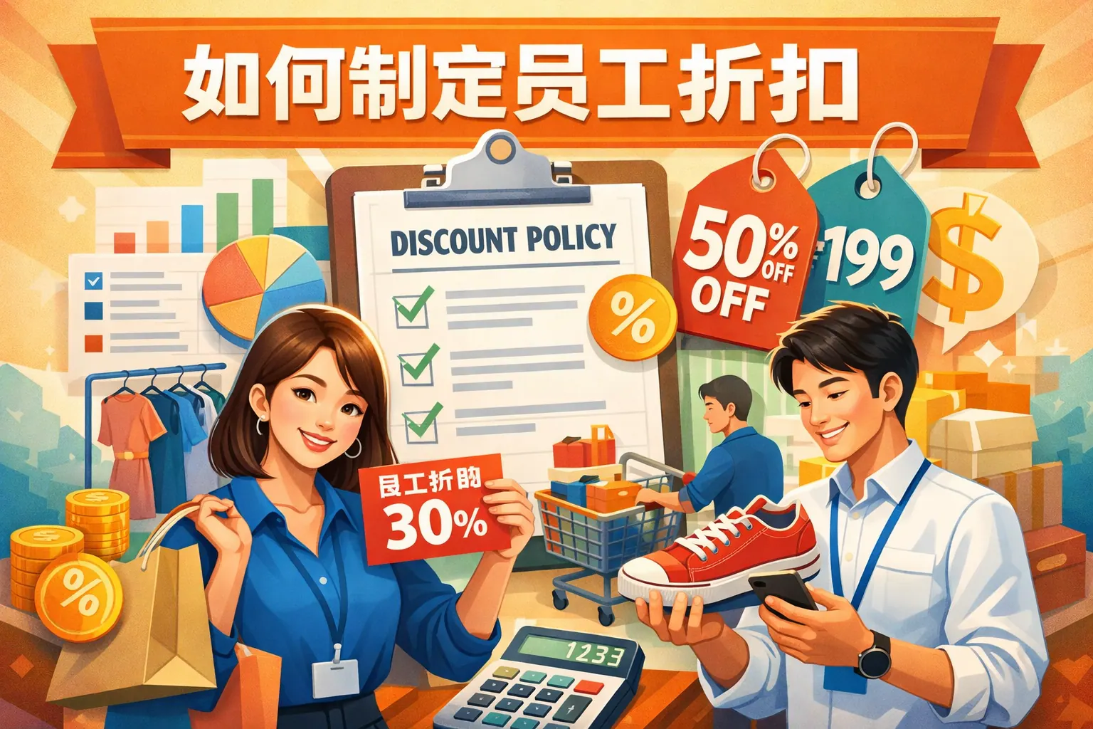 如何制定员工折扣