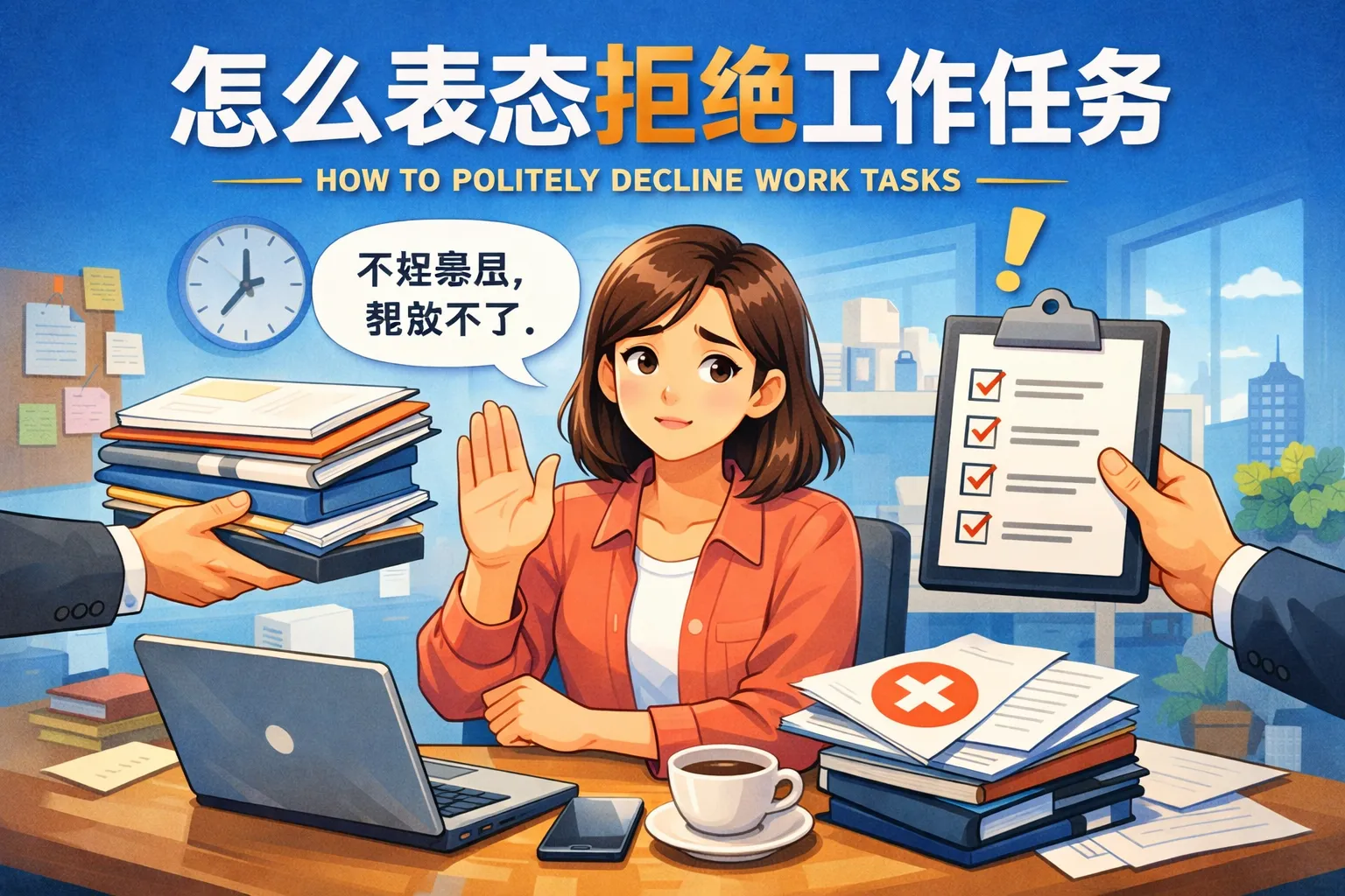 怎么表态拒绝工作任务