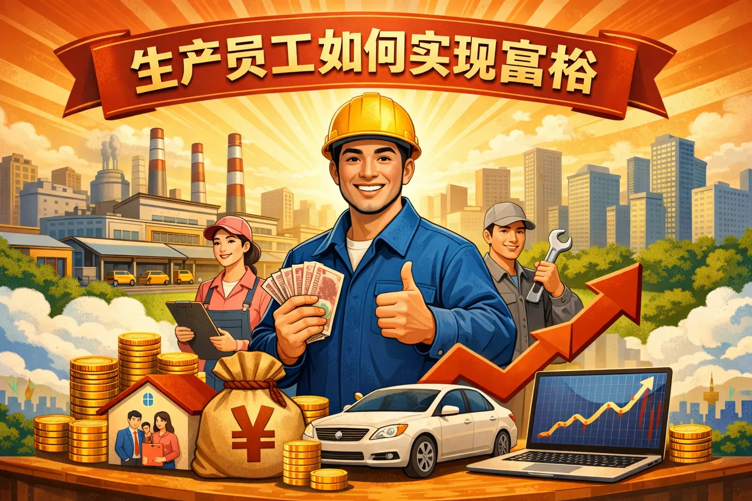 生产员工如何实现富裕
