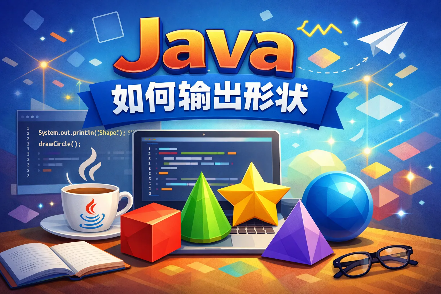 java如何输出形状