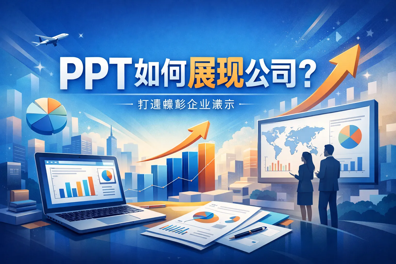 PPT如何展现公司
