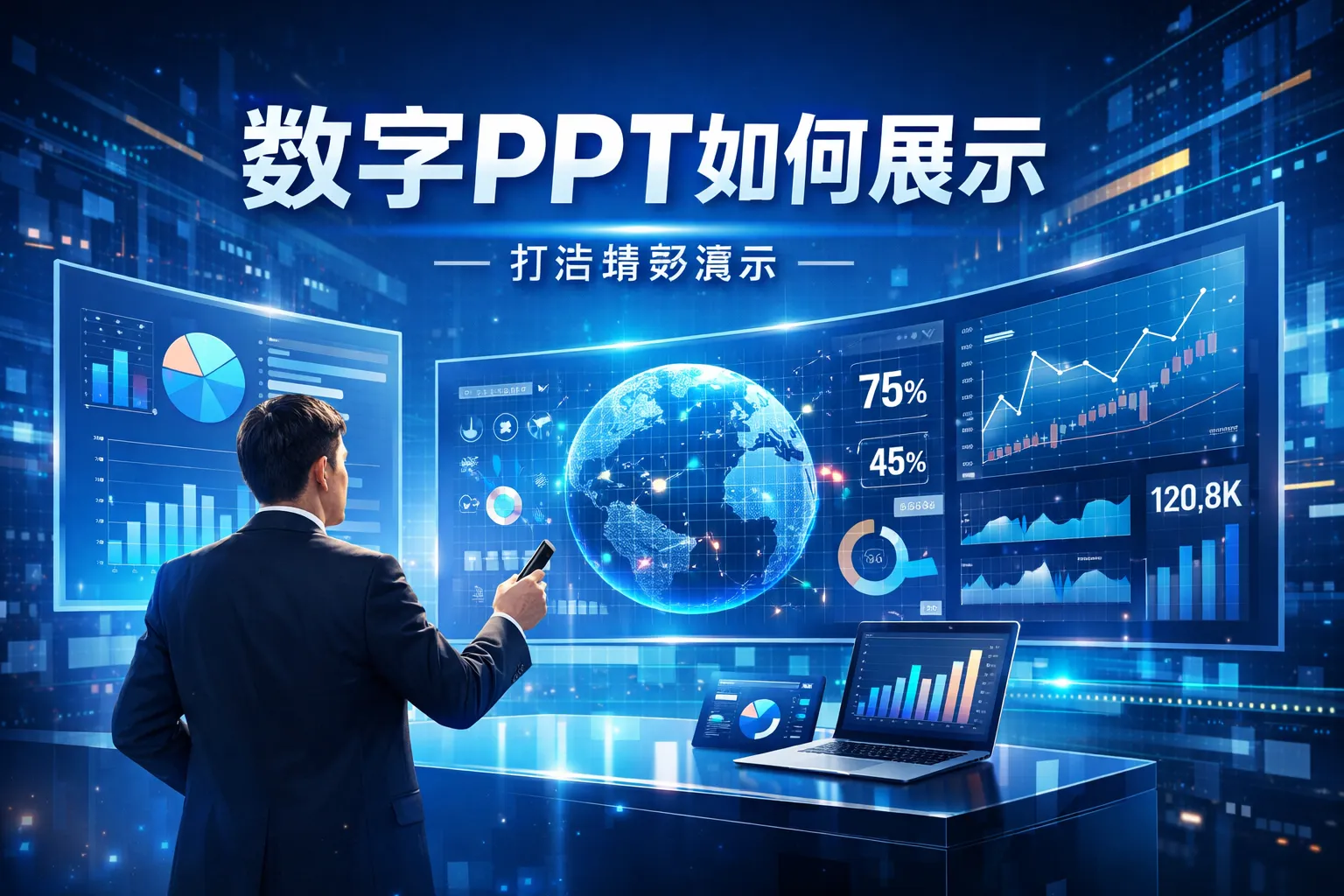 数字ppt如何展示