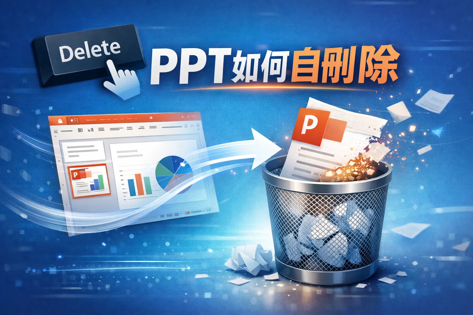 ppt如何自动删除