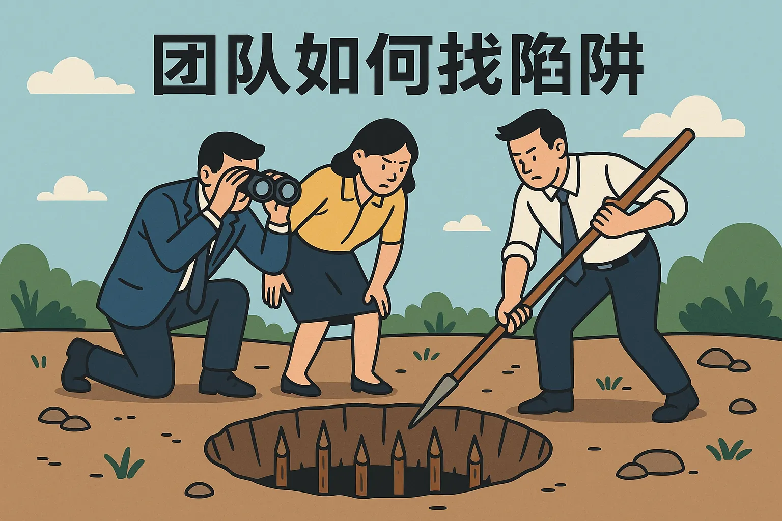 团队如何找陷阱