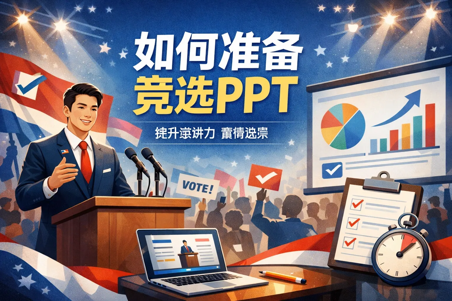 如何准备竞选ppt