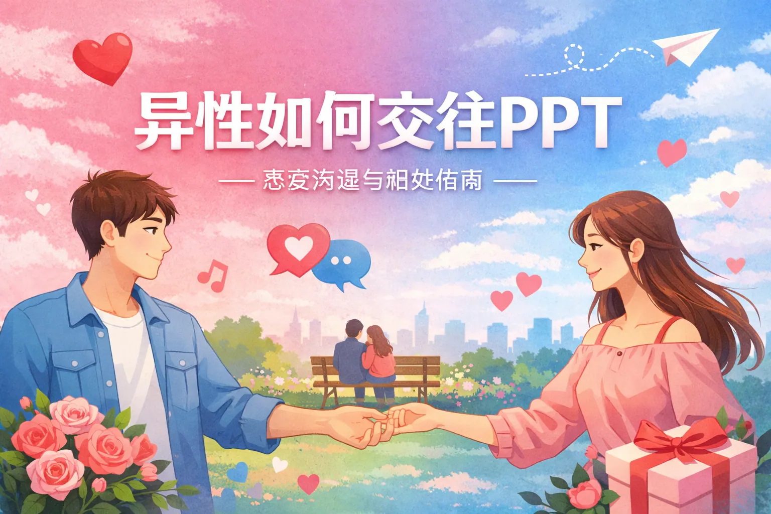 异性如何交往ppt