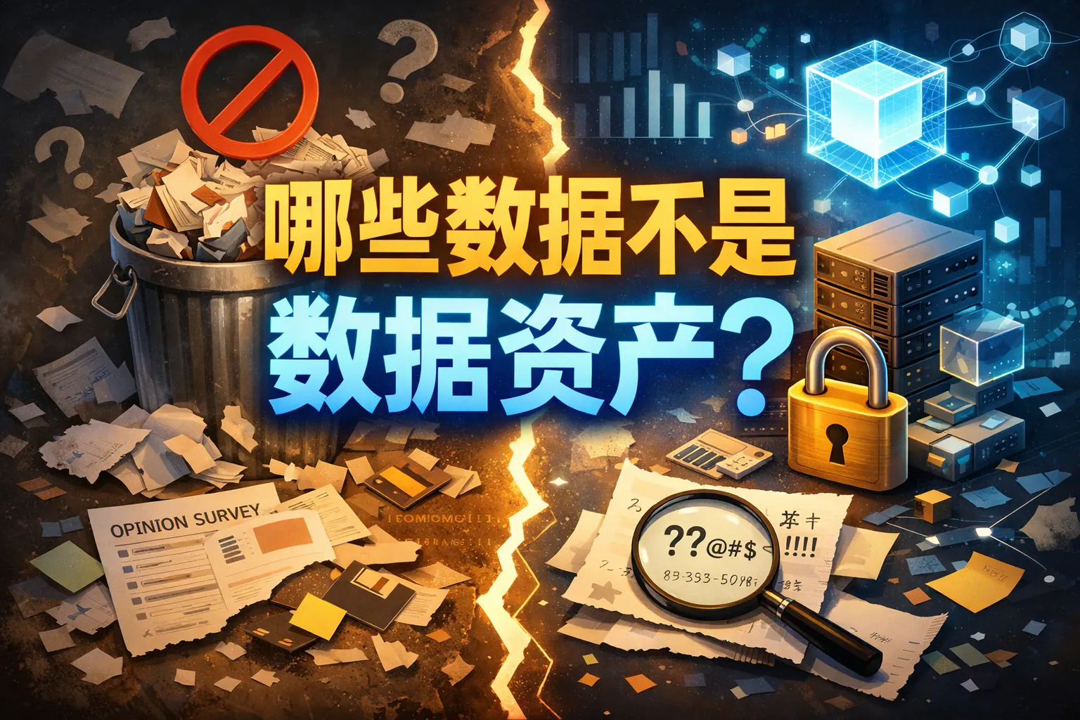 哪些数据不是数据资产