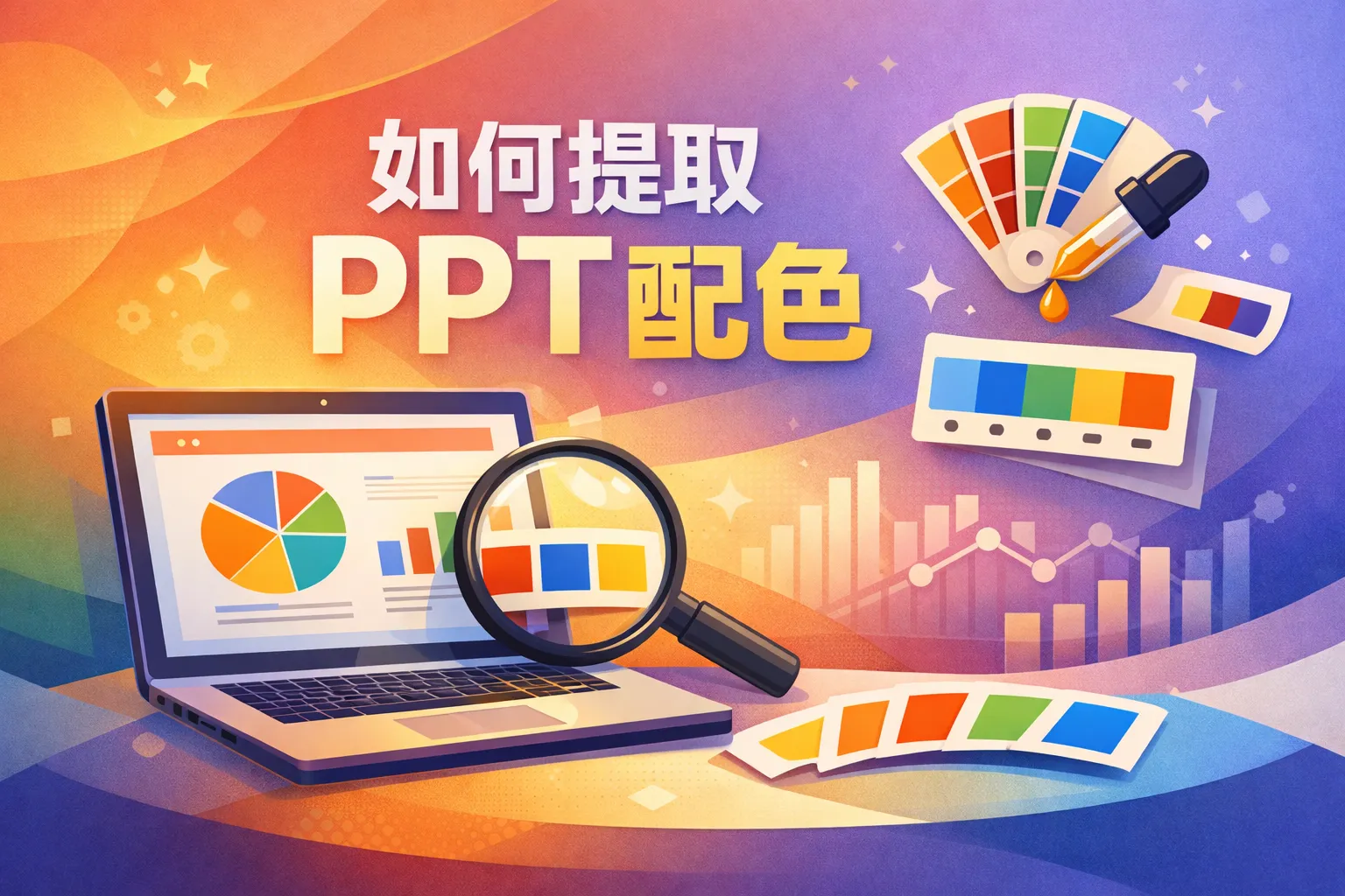 如何提取ppt配色