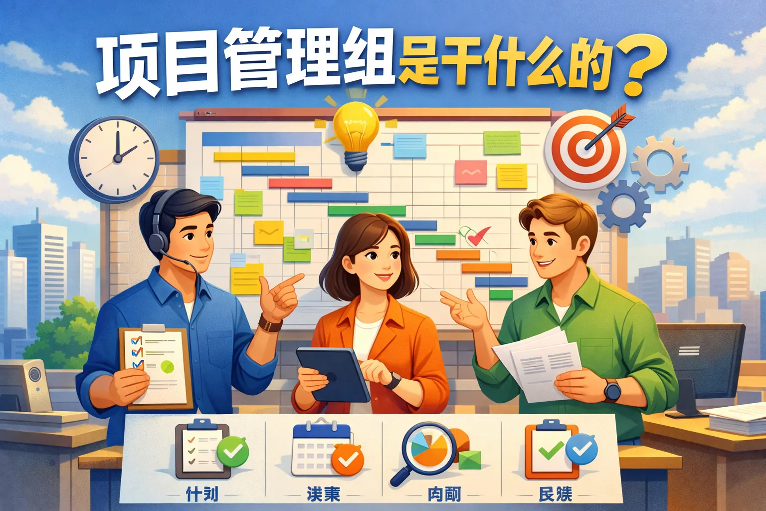 项目管理组是干什么的