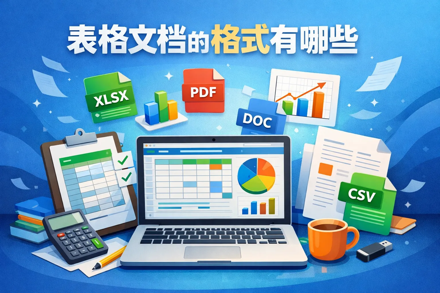 表格文档的格式有哪些