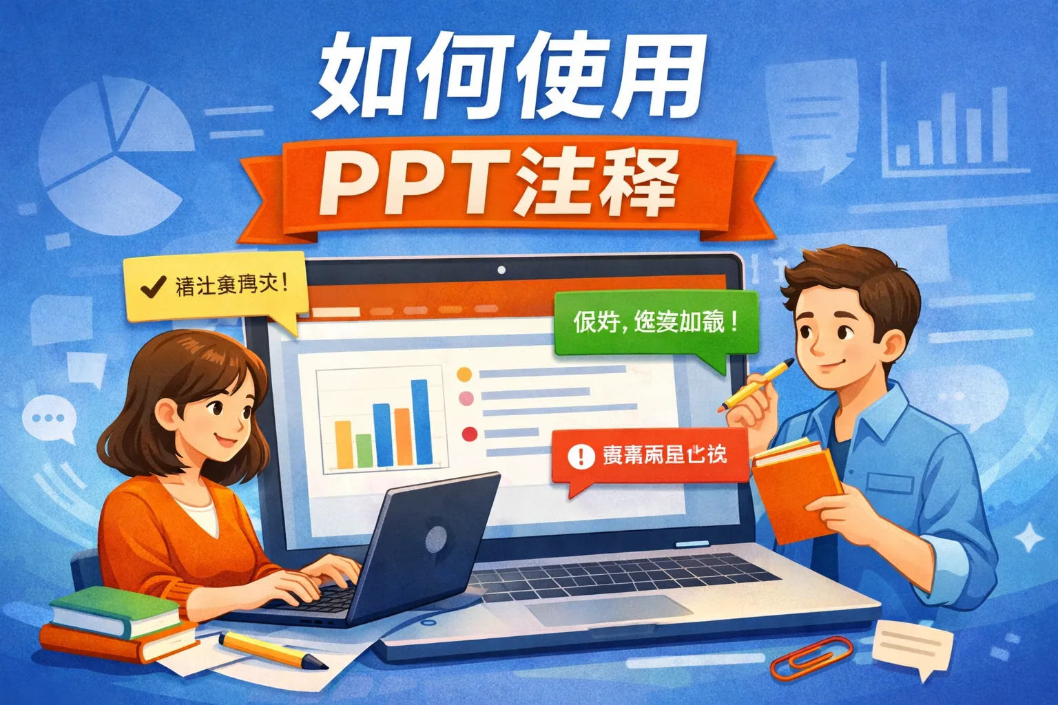 如何使用PPT注释