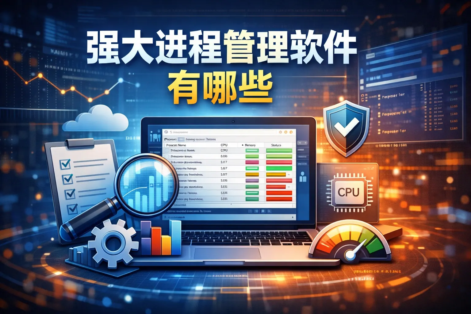 强大进程管理软件有哪些