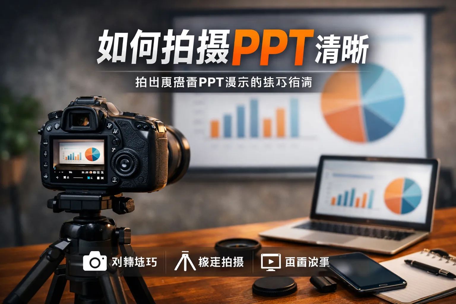 如何拍摄ppt清晰